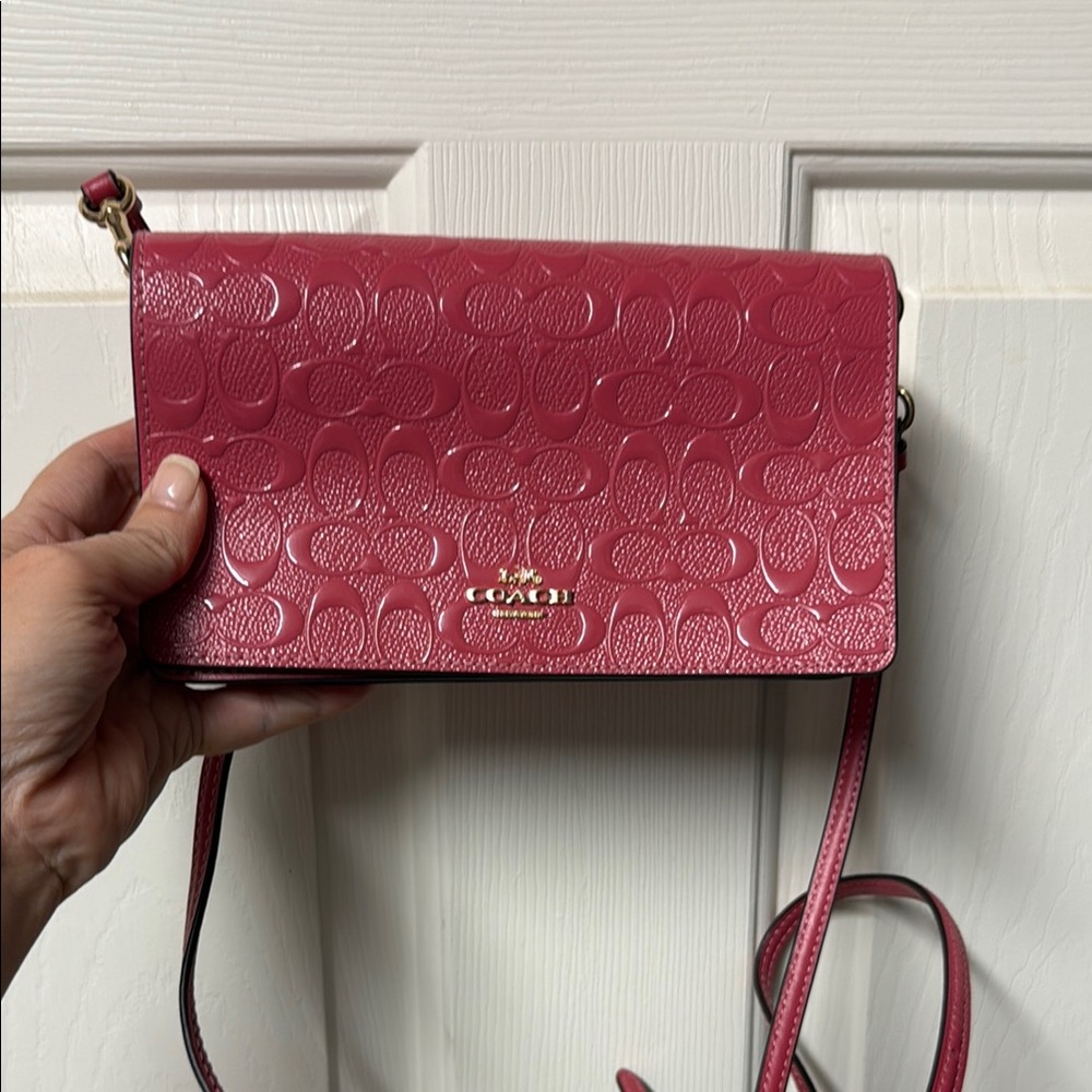 Coach Pink Crossbody Bag